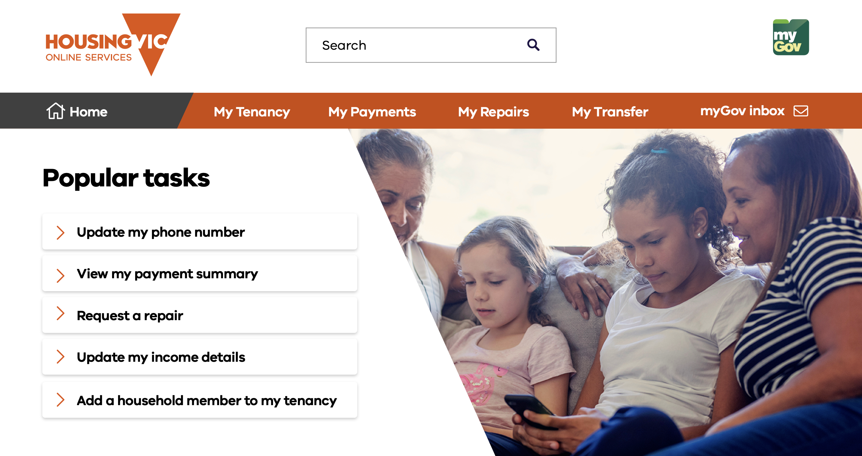 Victorian Housing Services hero