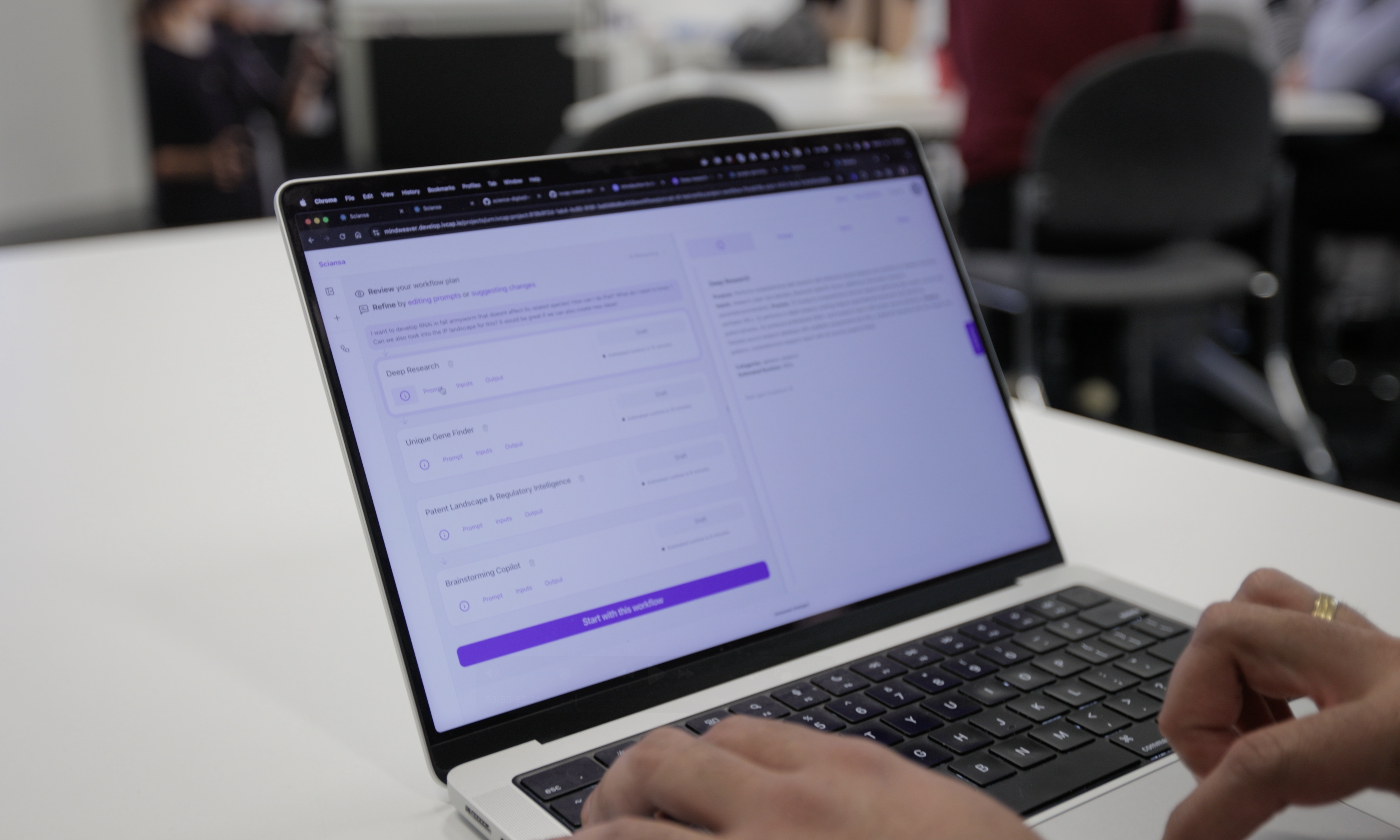 Sciansa: AI for Research Scientists